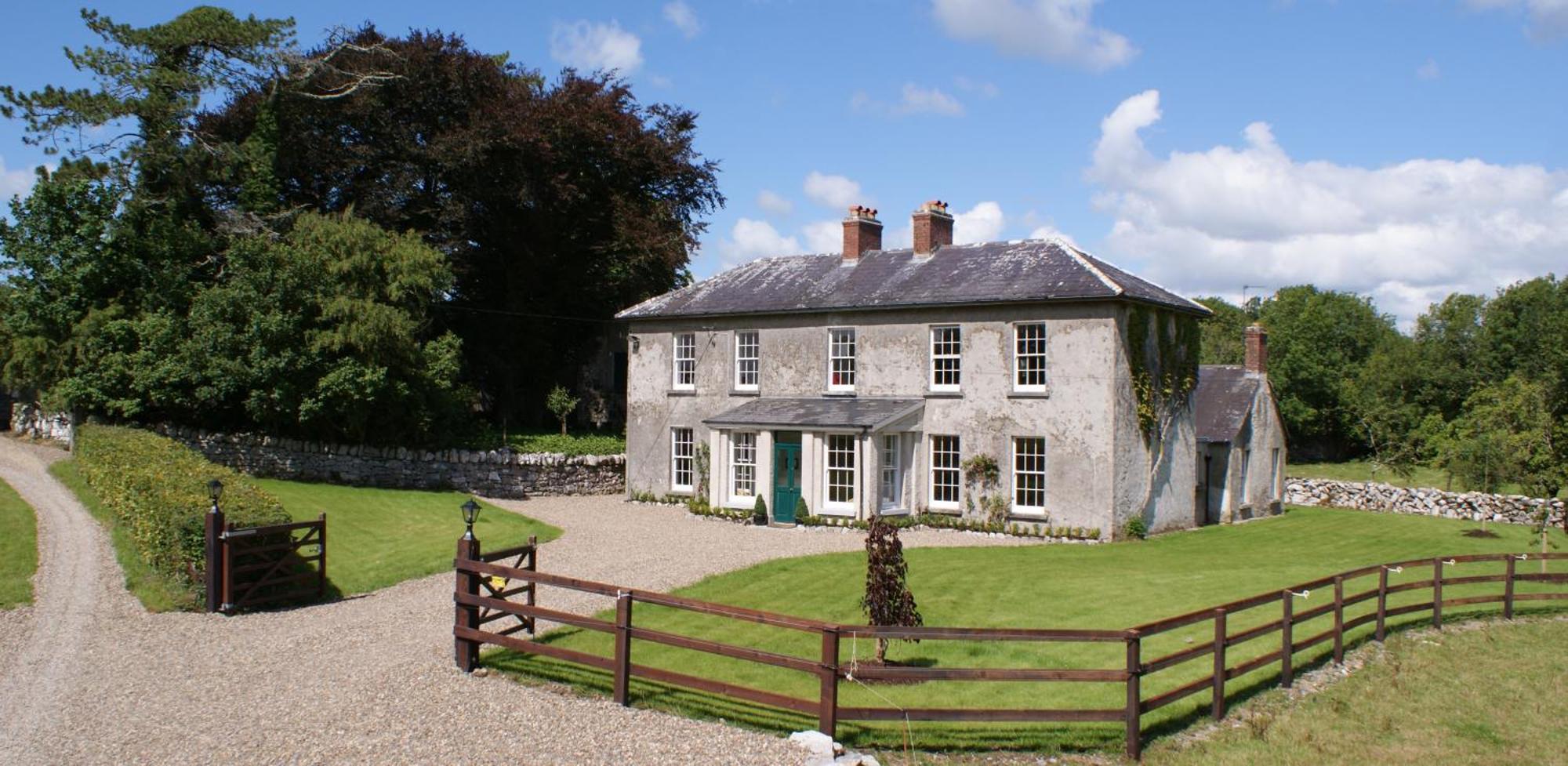 Inchiquin House, Period Home In The Heart Of The Burren Corofin (Clare) Exterior foto